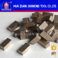 Huzuan manufacture Marble blade tips Diamond cut Segment with smooth cutting